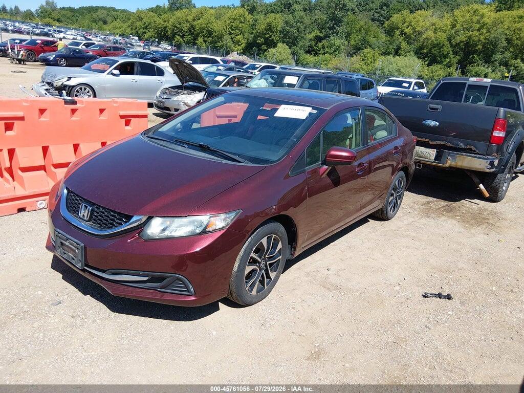 19XFB2F8XFE211316 2015 HONDA CIVIC photo no. 2