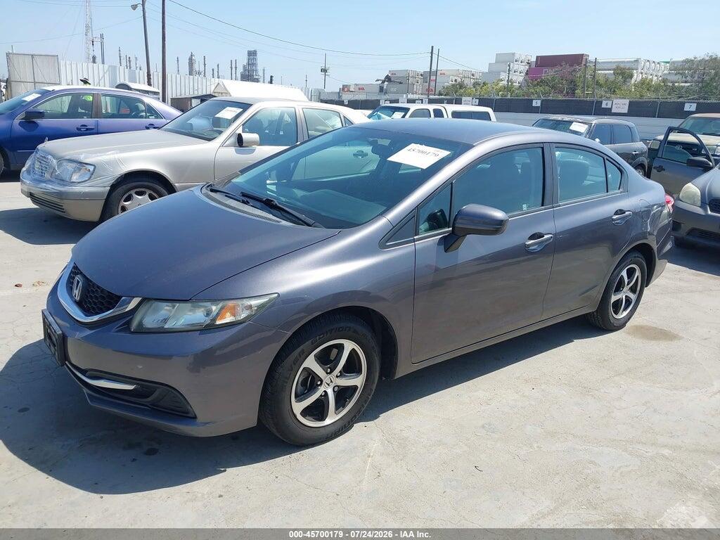 19XFB2F74FE299058 2015 HONDA CIVIC photo no. 2