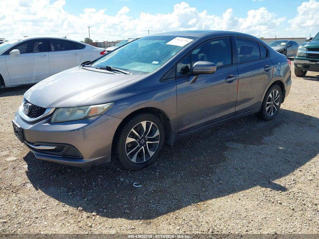 19XFB2F83FE113695 2015 HONDA CIVIC photo no. 2