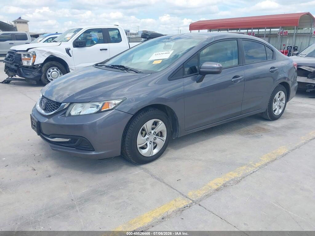 2HGFB2F50FH559315 2015 HONDA CIVIC photo no. 2