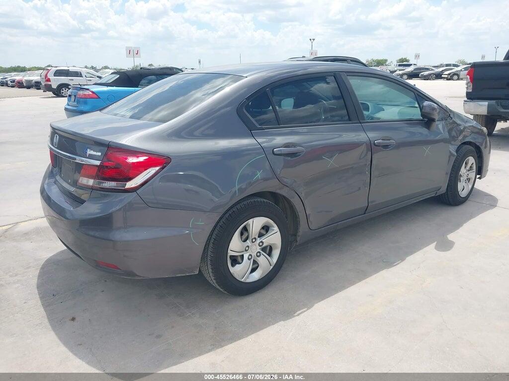 2HGFB2F50FH559315 2015 HONDA CIVIC photo no. 4