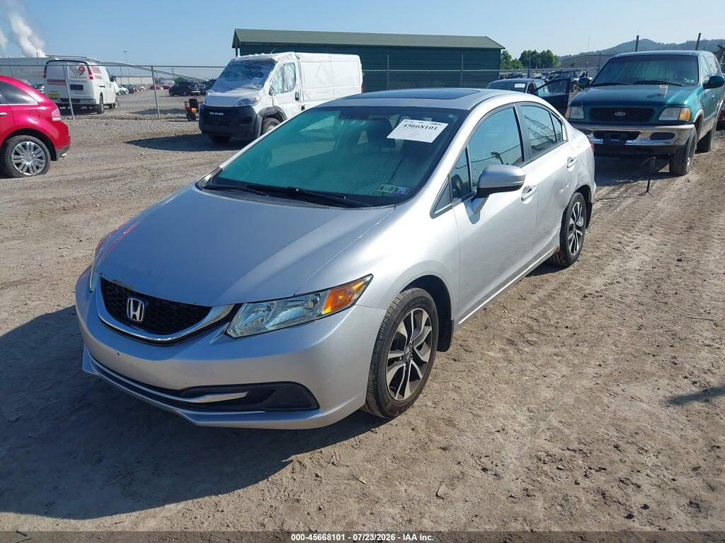 19XFB2F81FE230921 2015 HONDA CIVIC photo no. 2