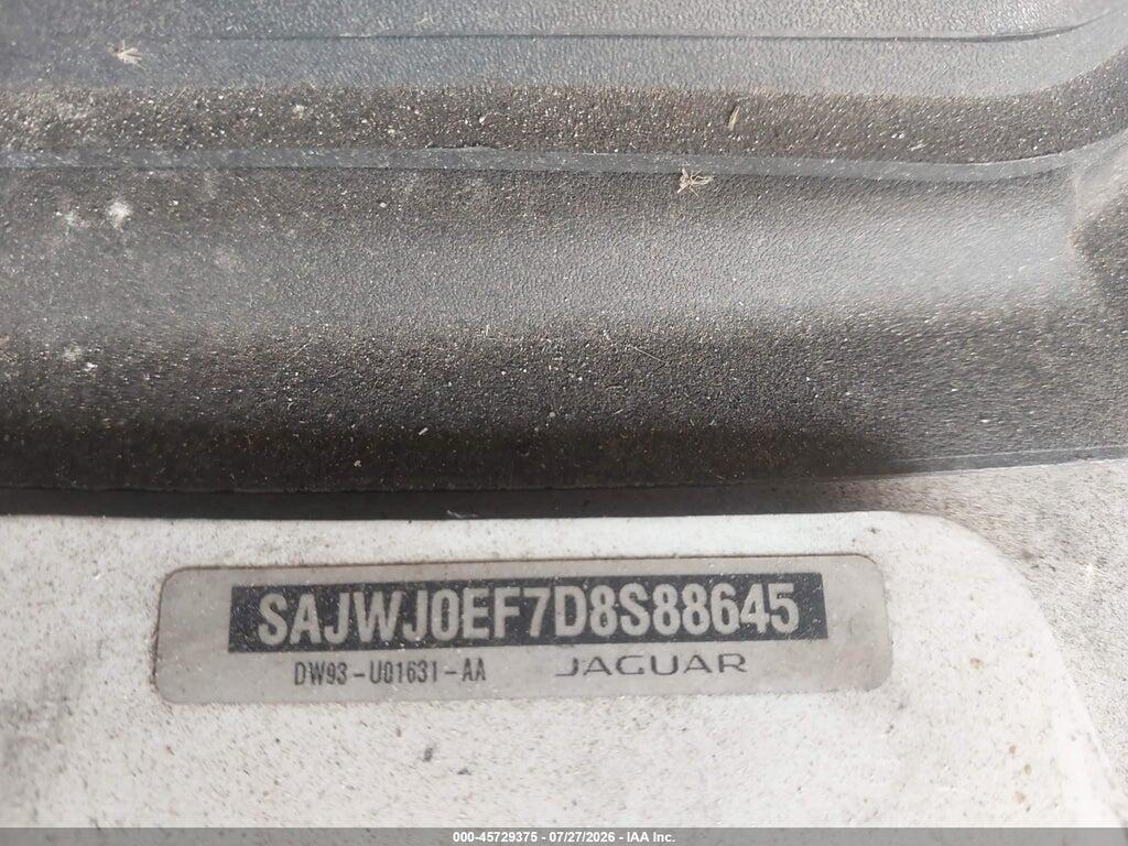 SAJWJ0EF7D8S88645 2013 JAGUAR XF photo no. 9