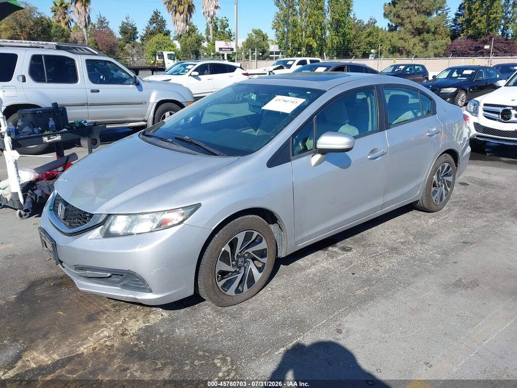 19XFB2F84FE202644 2015 HONDA CIVIC photo no. 2