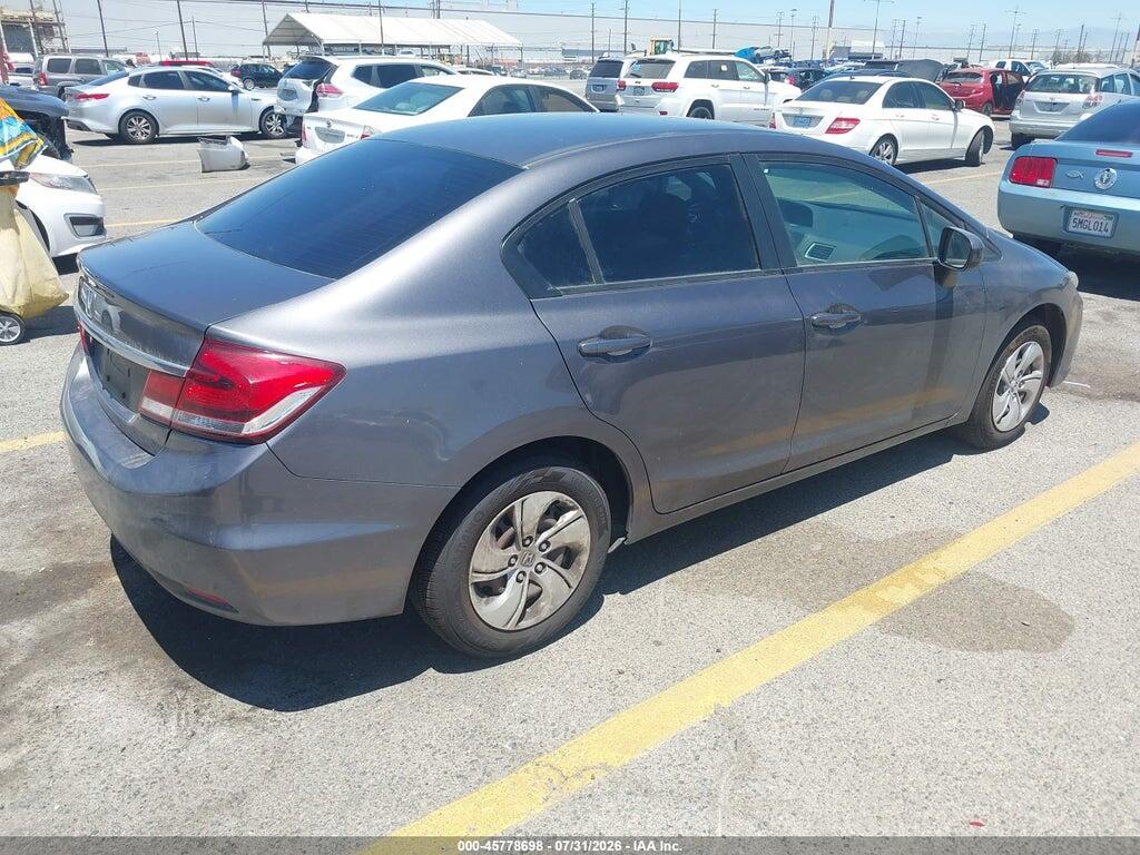 19XFB2F55FE246416 2015 HONDA CIVIC photo no. 4