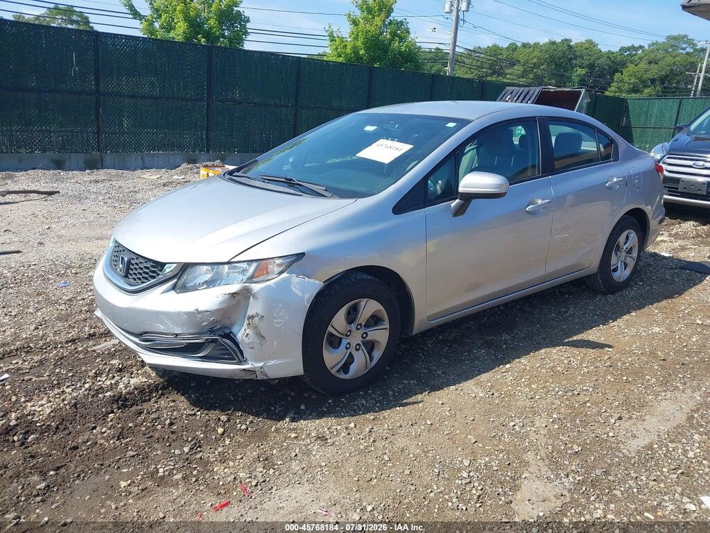 19XFB2F52FE099827 2015 HONDA CIVIC photo no. 2
