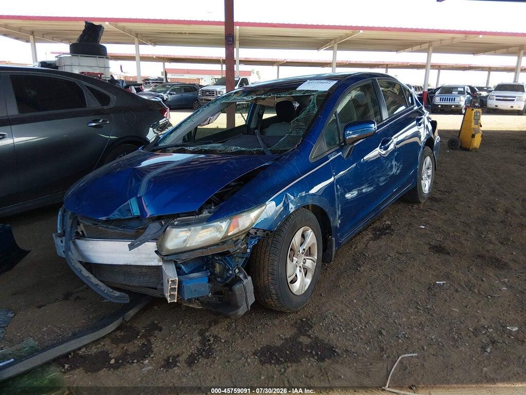 19XFB2F57FE003335 2015 HONDA CIVIC photo no. 2