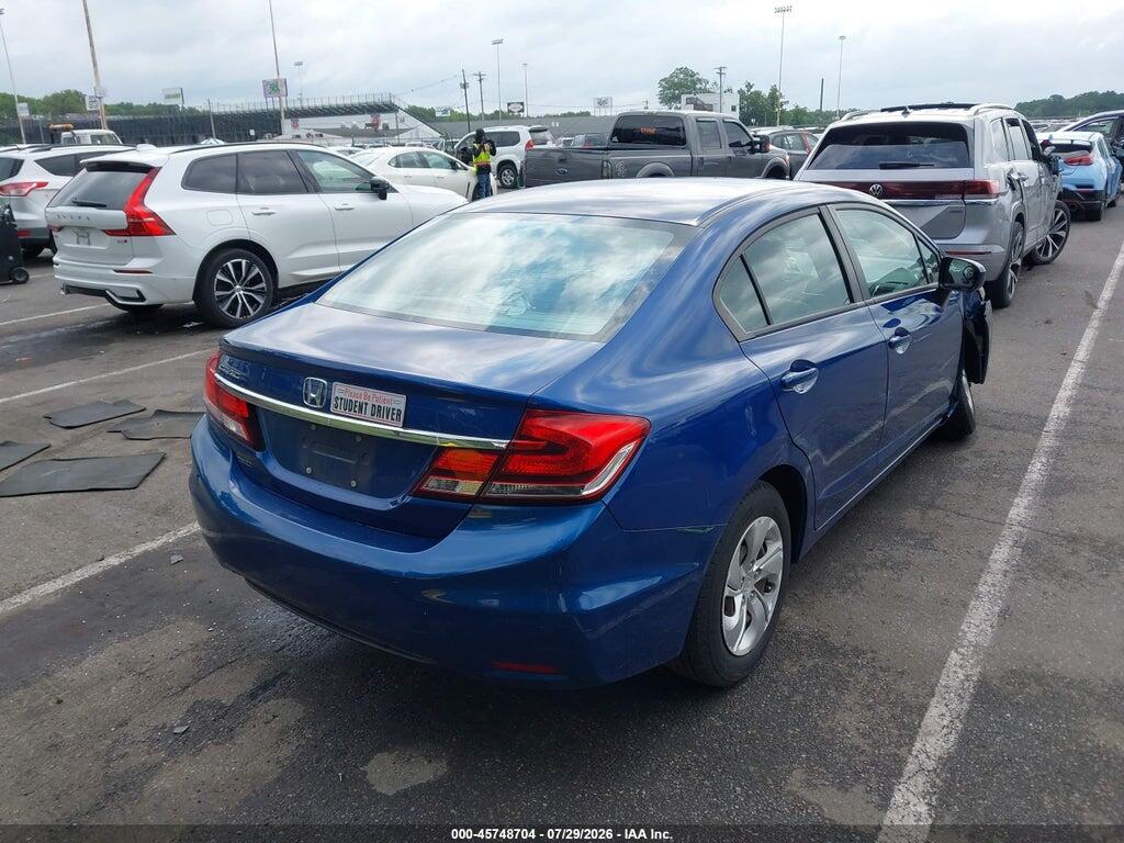 19XFB2F5XFE234357 2015 HONDA CIVIC photo no. 4