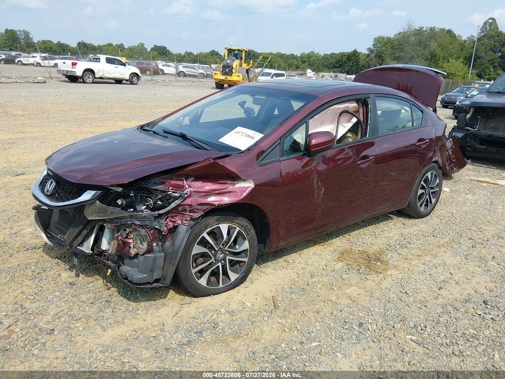 19XFB2F81FE227839 2015 HONDA CIVIC photo no. 2