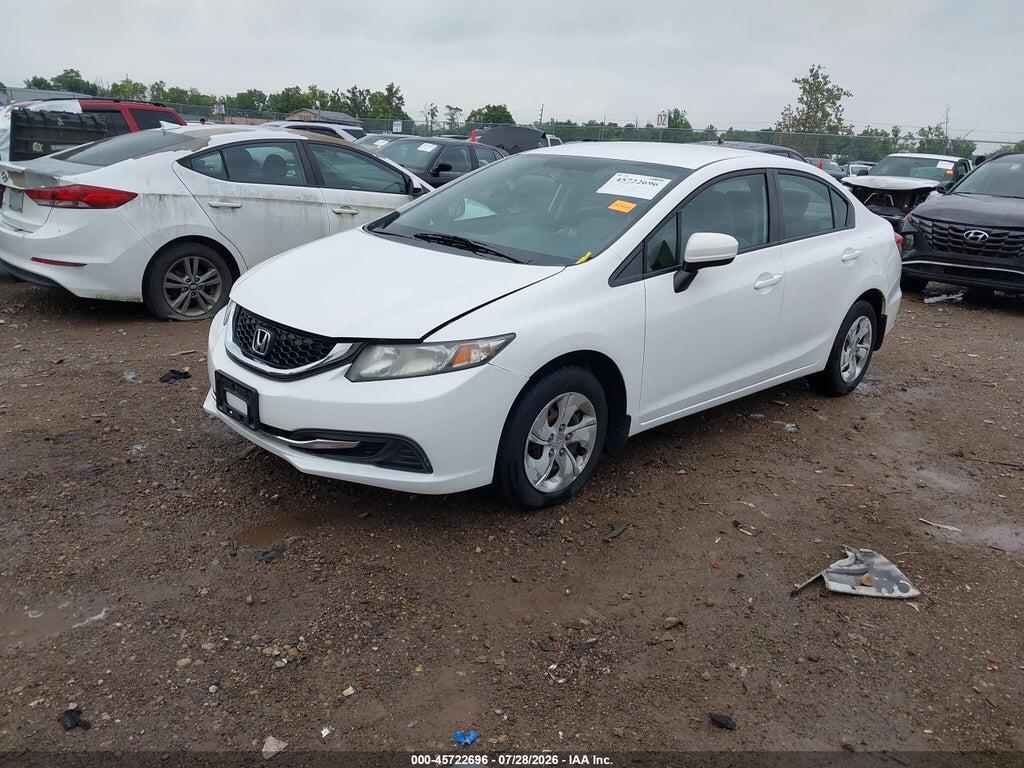 19XFB2F56FE031854 2015 HONDA CIVIC photo no. 2