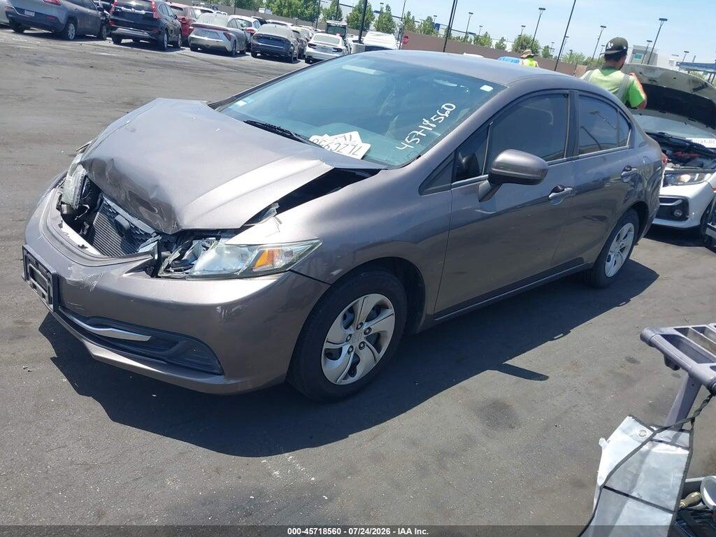 19XFB2F58FE239685 2015 HONDA CIVIC photo no. 2