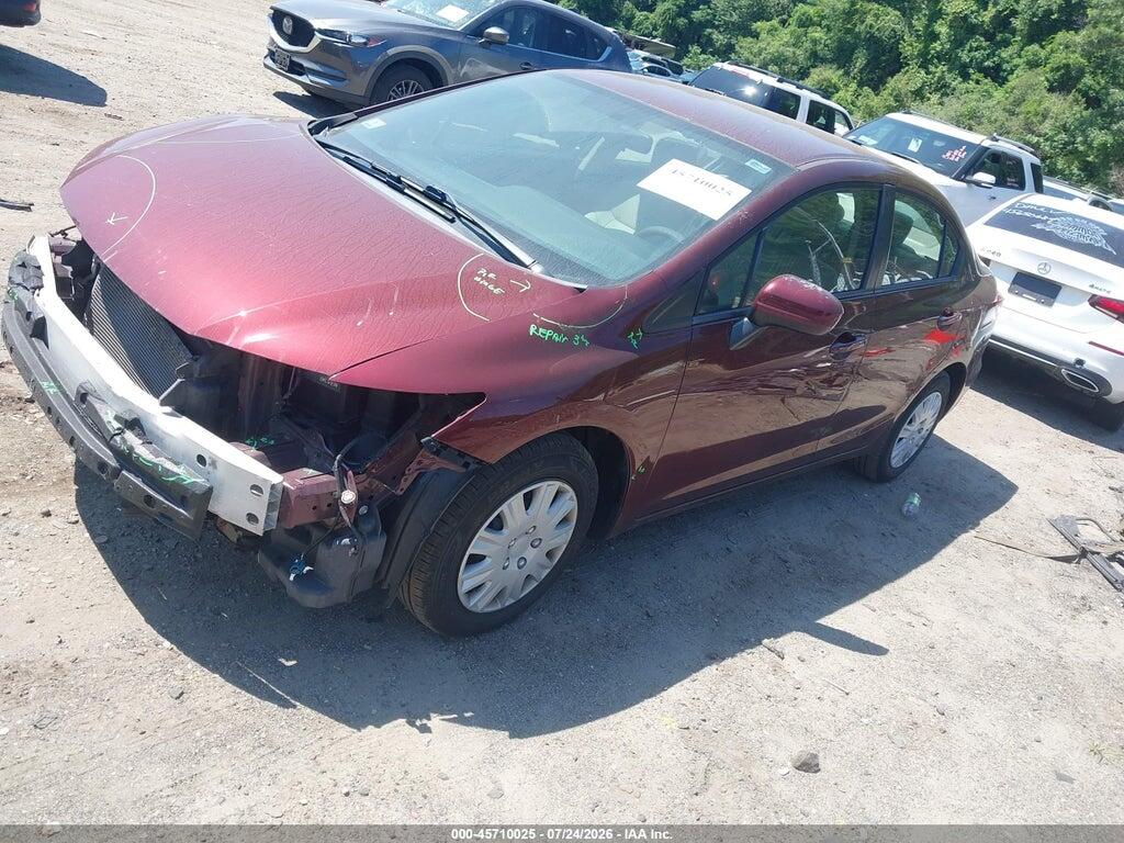 19XFB2F58FE246846 2015 HONDA CIVIC photo no. 2