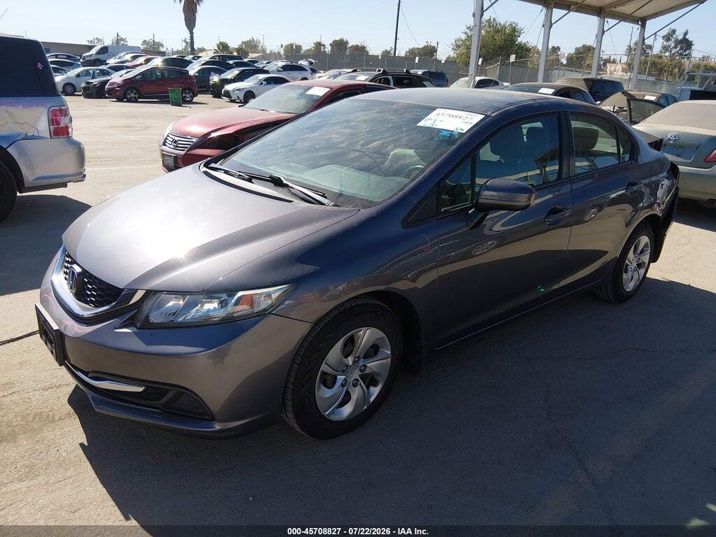 19XFB2F56FE283149 2015 HONDA CIVIC photo no. 2