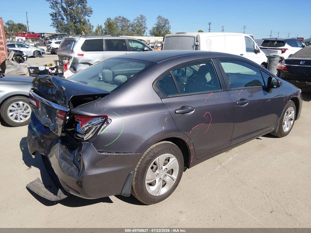 19XFB2F56FE283149 2015 HONDA CIVIC photo no. 4