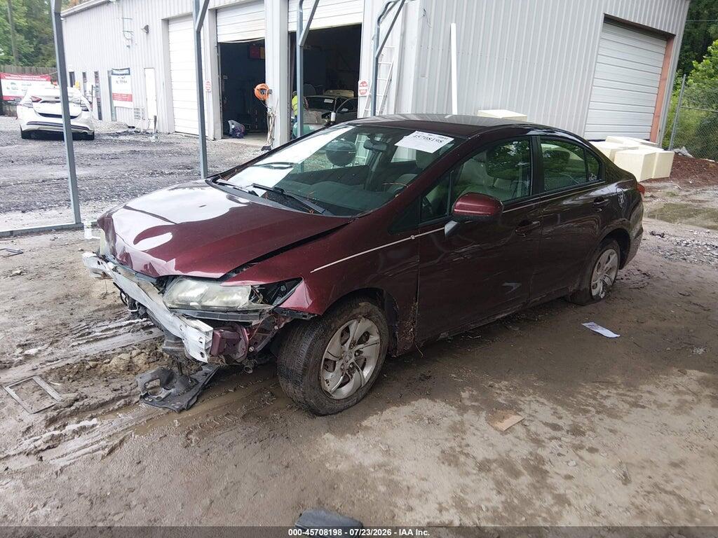 19XFB2F50FE023233 2015 HONDA CIVIC photo no. 2