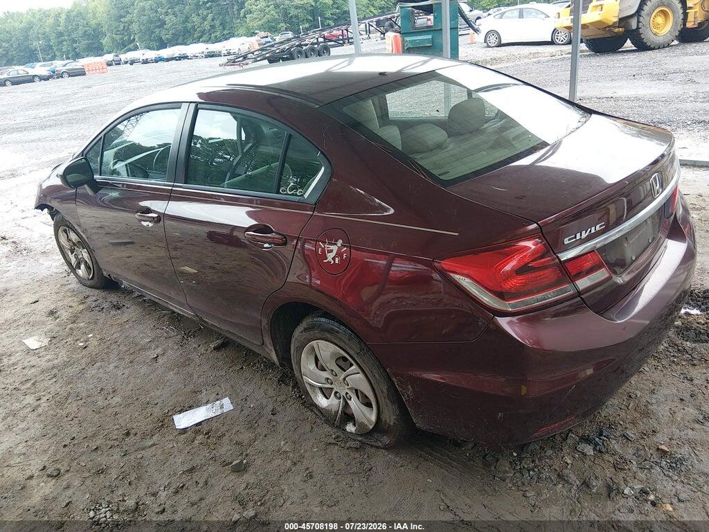19XFB2F50FE023233 2015 HONDA CIVIC photo no. 3