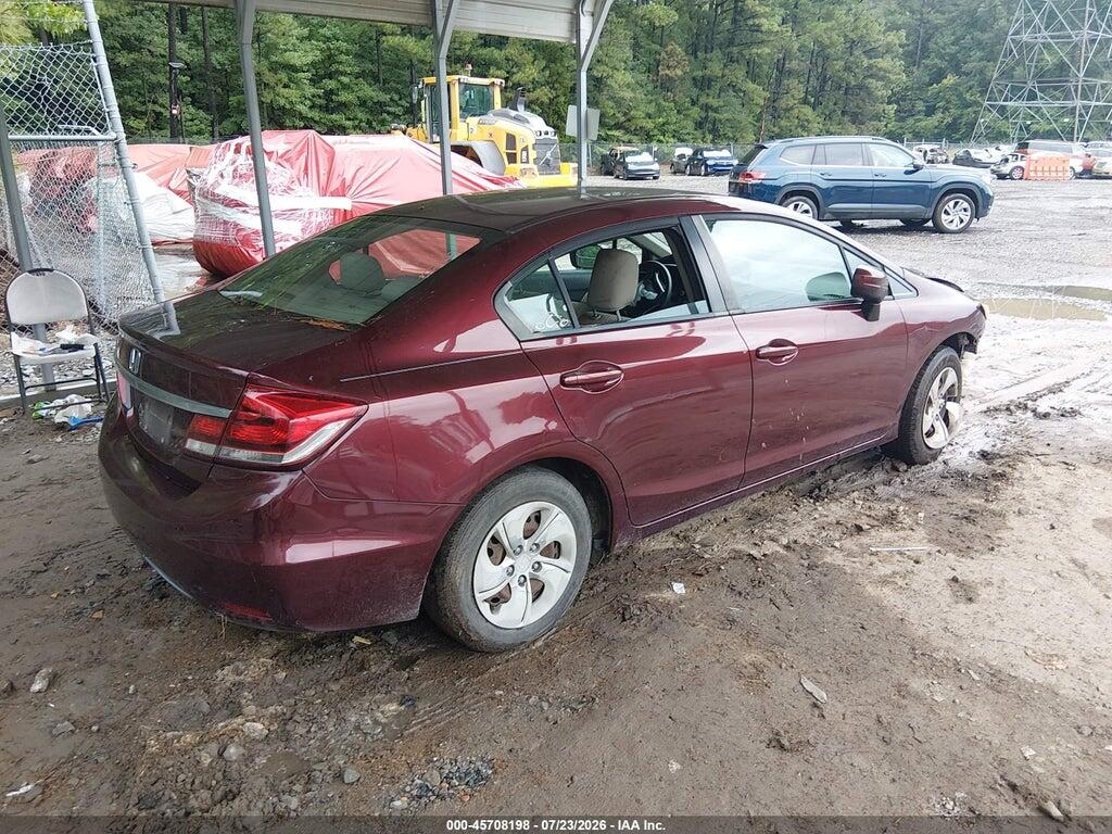 19XFB2F50FE023233 2015 HONDA CIVIC photo no. 4