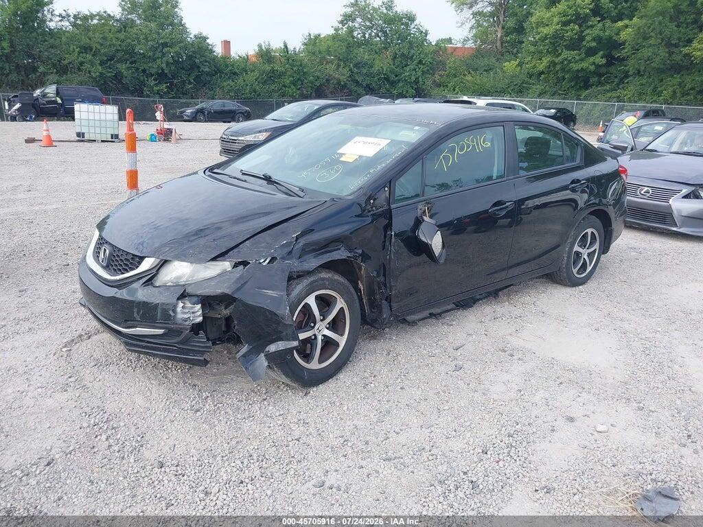 19XFB2F74FE078169 2015 HONDA CIVIC photo no. 2