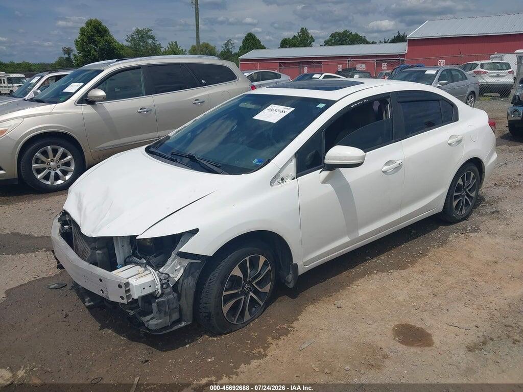 19XFB2F85FE004803 2015 HONDA CIVIC photo no. 2