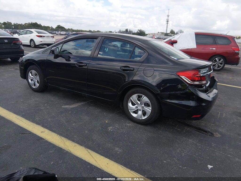 19XFB2F51FE001869 2015 HONDA CIVIC photo no. 3