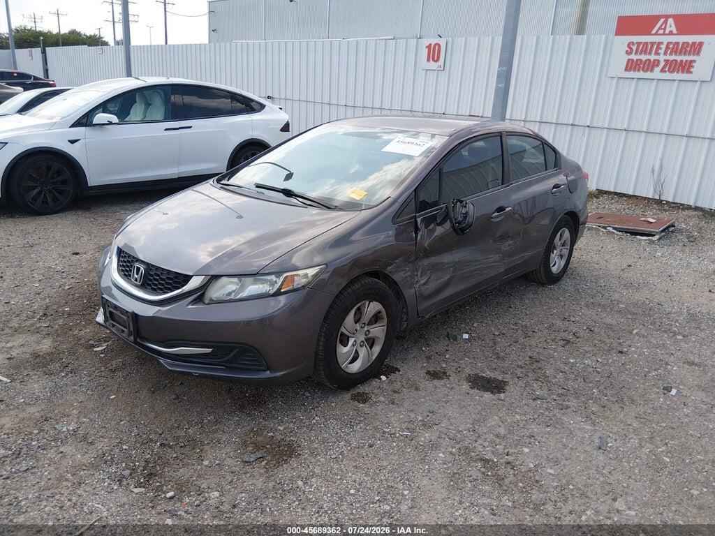 2HGFB2F51FH565060 2015 HONDA CIVIC photo no. 2
