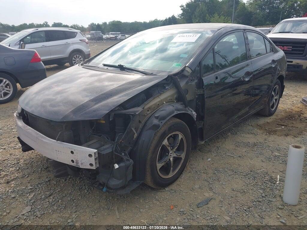 2HGFB2F72FH540993 2015 HONDA CIVIC photo no. 2