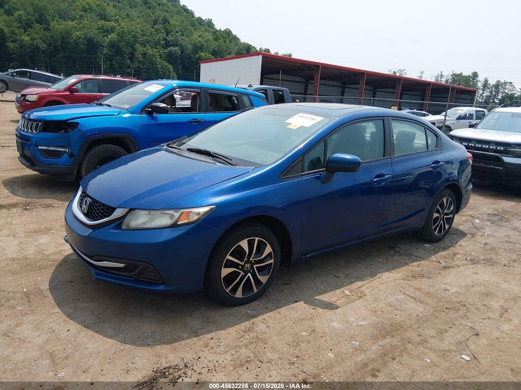 19XFB2F82FE251986 2015 HONDA CIVIC photo no. 2