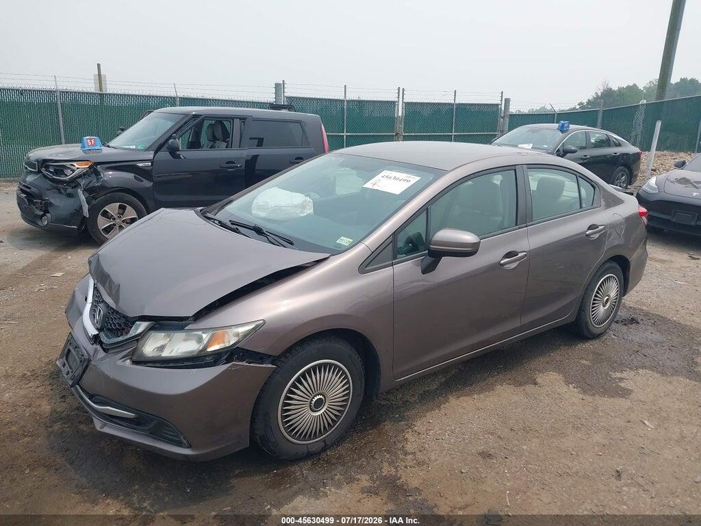 19XFB2F5XFE105096 2015 HONDA CIVIC photo no. 2