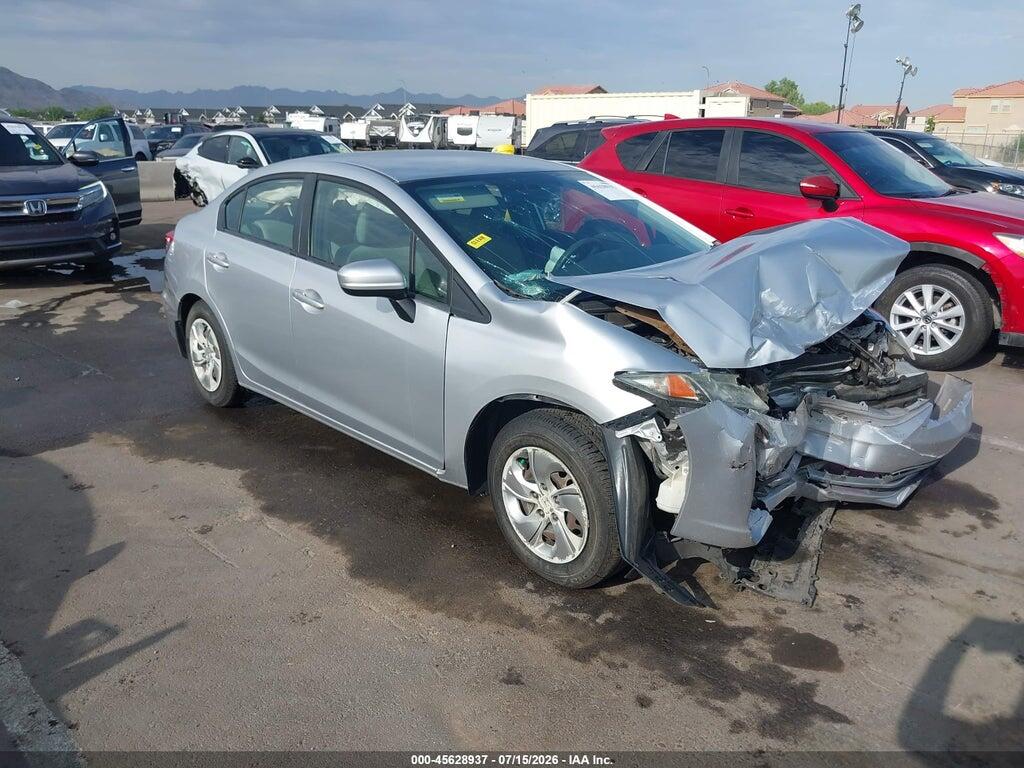 2HGFB2F59FH510839 2015 HONDA CIVIC photo no. 1