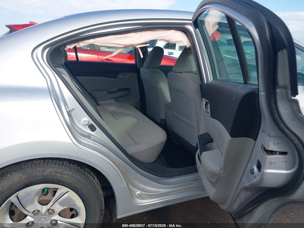 2HGFB2F59FH510839 2015 HONDA CIVIC photo no. 8