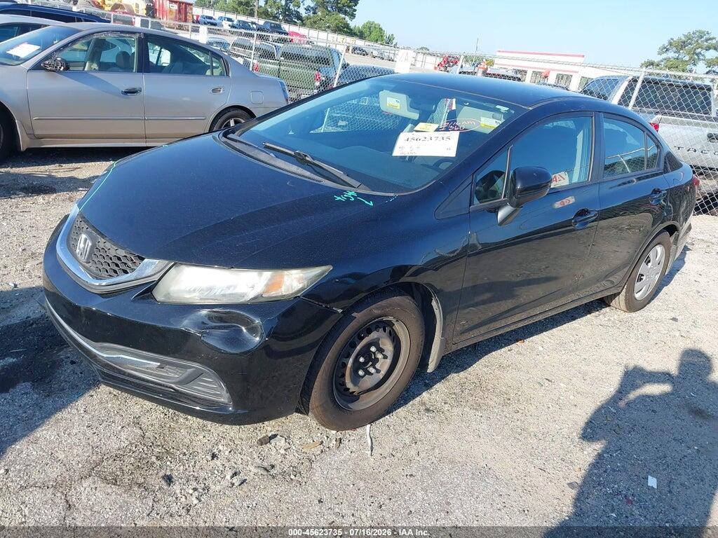 19XFB2F57FE027344 2015 HONDA CIVIC photo no. 2