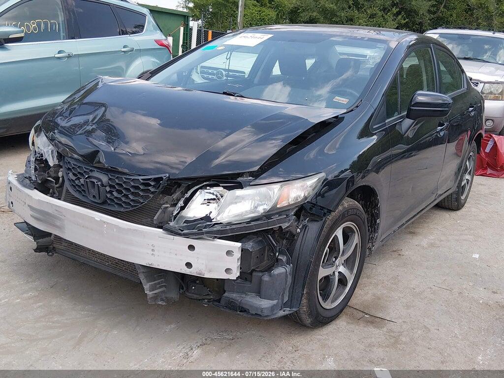 2HGFB2F70FH522346 2015 HONDA CIVIC photo no. 2