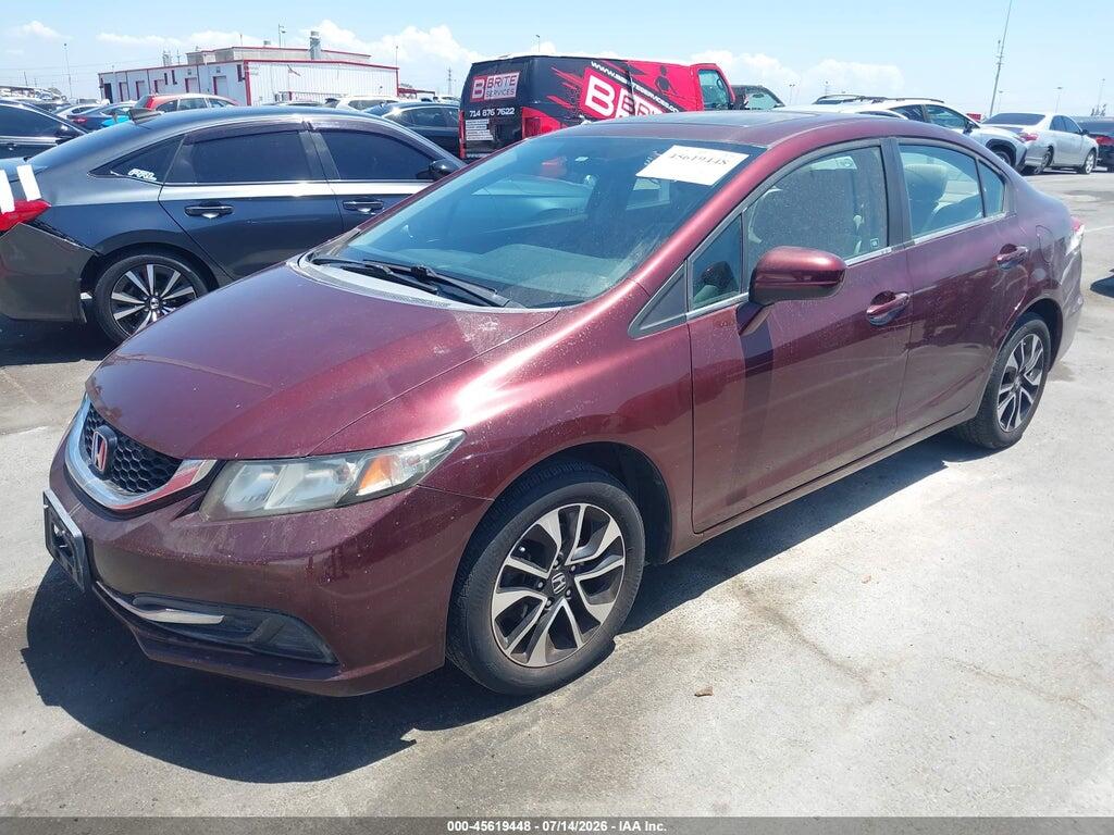 19XFB2F87FE207532 2015 HONDA CIVIC photo no. 2