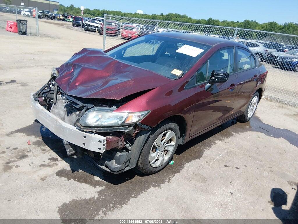 19XFB2F59FE107888 2015 HONDA CIVIC photo no. 2