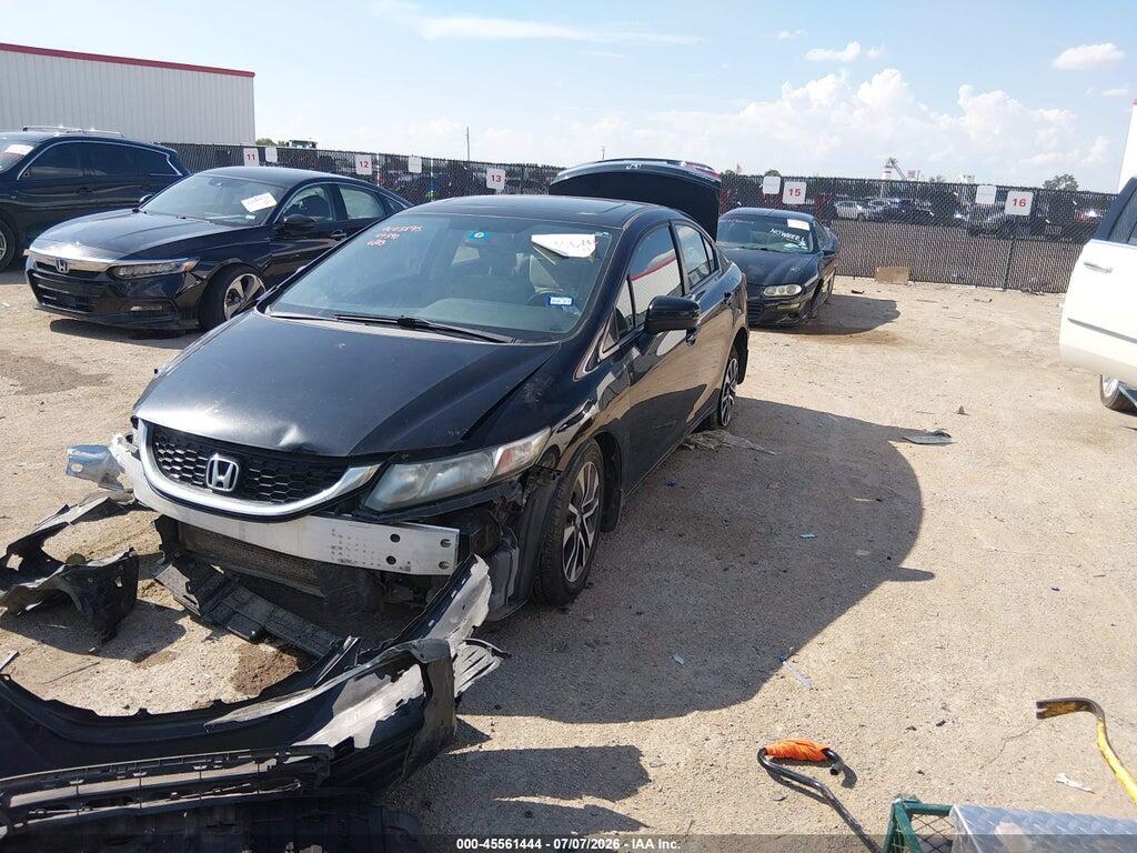 19XFB2F81FE117390 2015 HONDA CIVIC photo no. 2