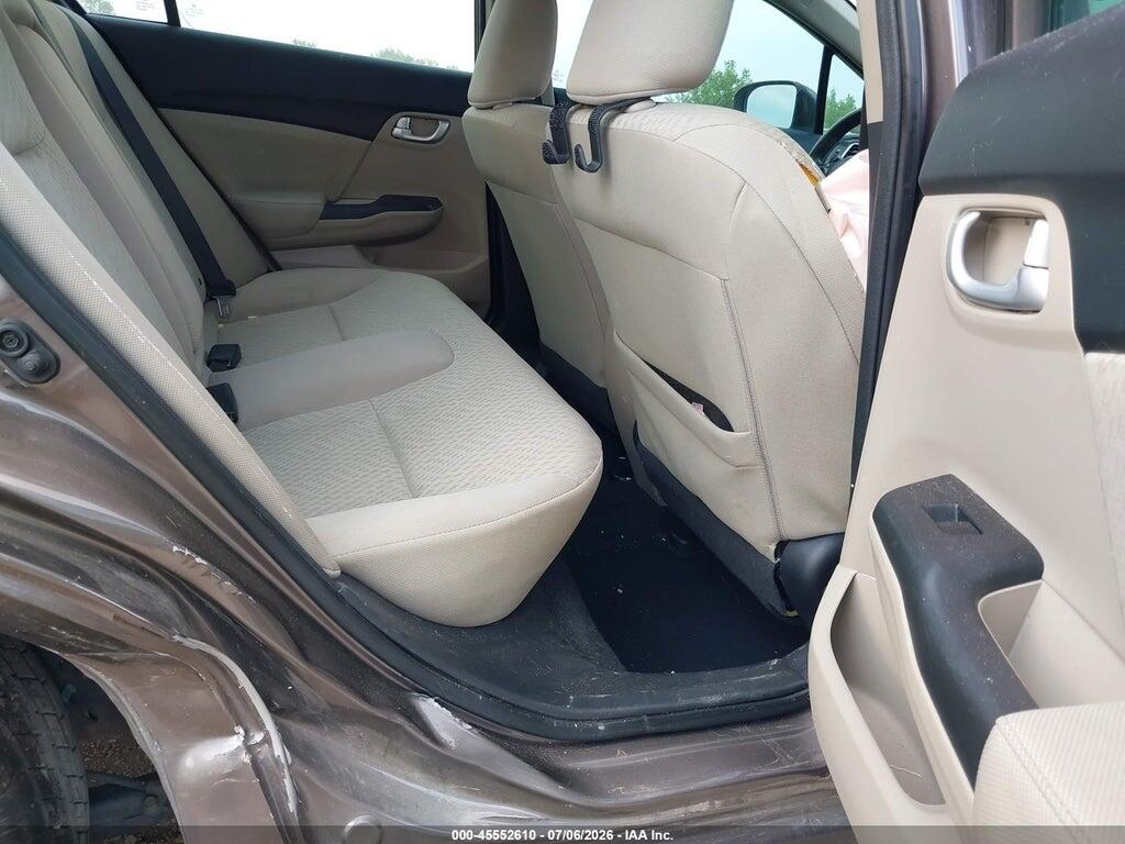 19XFB2F8XFE107327 2015 HONDA CIVIC photo no. 8