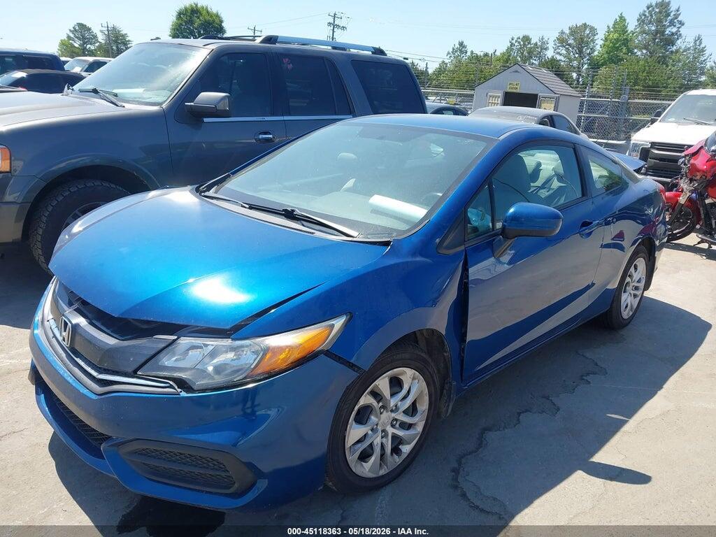 2HGFG3A56FH509176 2015 HONDA CIVIC photo no. 2