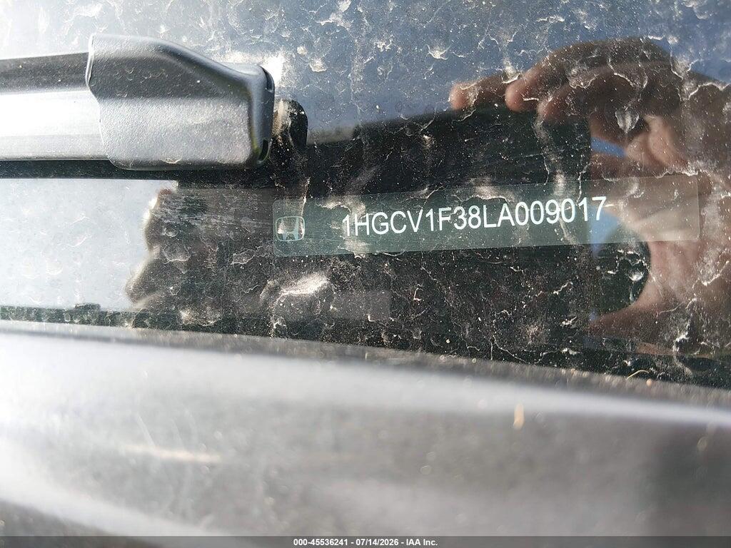 1HGCV1F38LA009017 2020 HONDA ACCORD photo no. 9