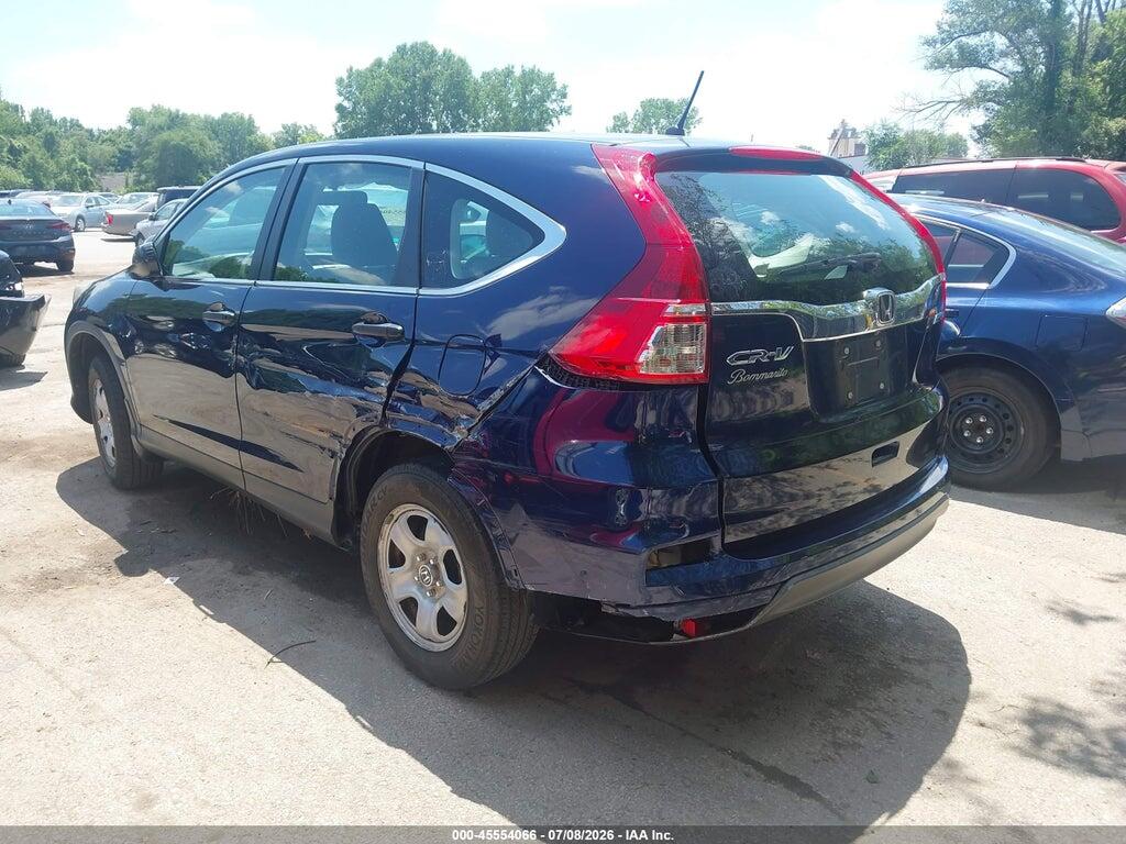5J6RM4H34FL113422 2015 HONDA CR-V photo no. 3