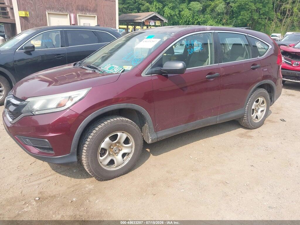 5J6RM4H31FL004349 2015 HONDA CR-V photo no. 2