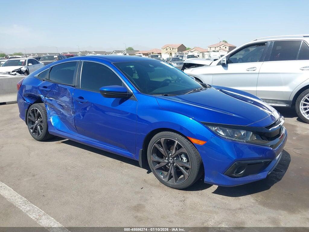 2HGFC2F8XLH596231 2020 HONDA CIVIC photo no. 1