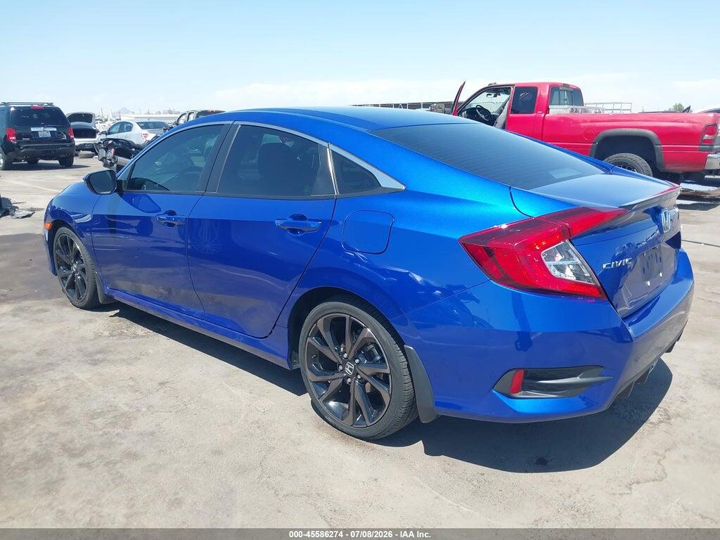 2HGFC2F8XLH596231 2020 HONDA CIVIC photo no. 3