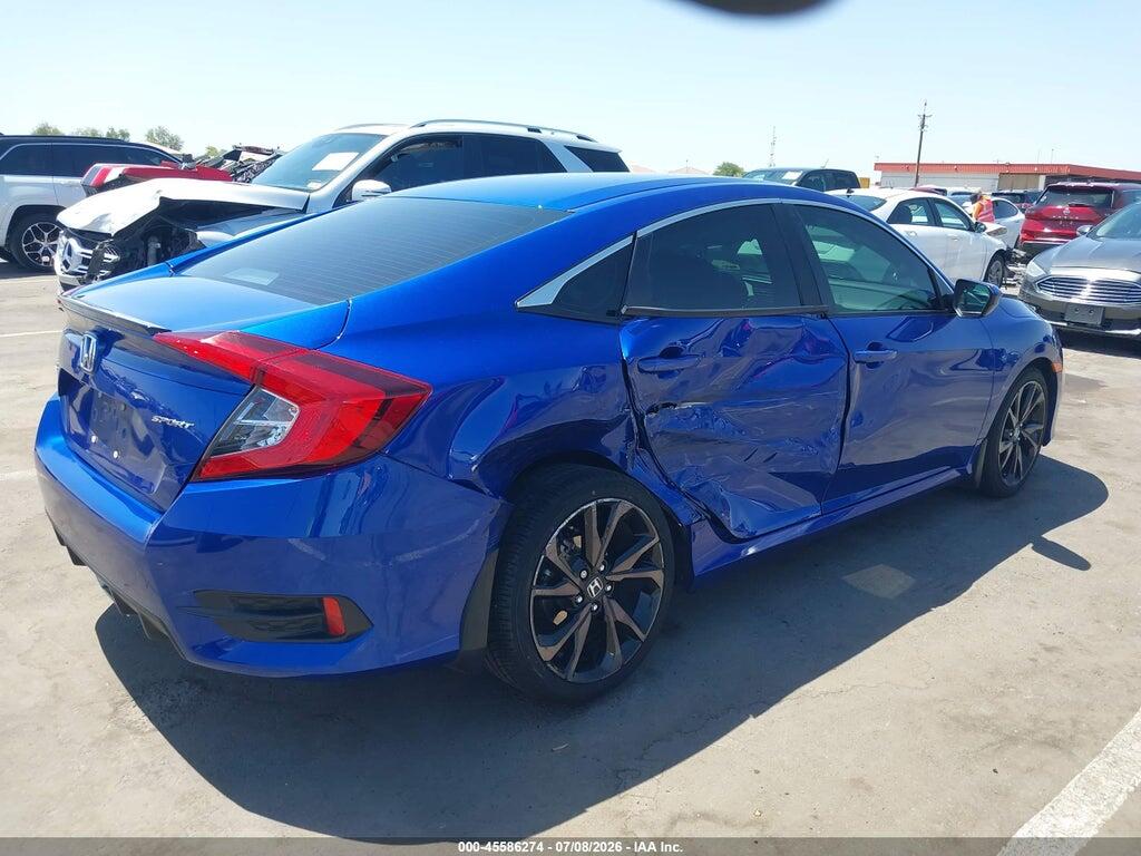 2HGFC2F8XLH596231 2020 HONDA CIVIC photo no. 4