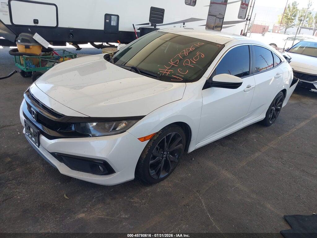 19XFC2F8XLE207520 2020 HONDA CIVIC photo no. 2
