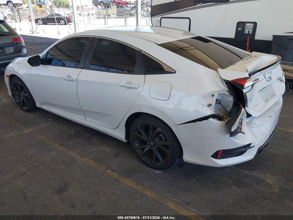 19XFC2F8XLE207520 2020 HONDA CIVIC photo no. 3