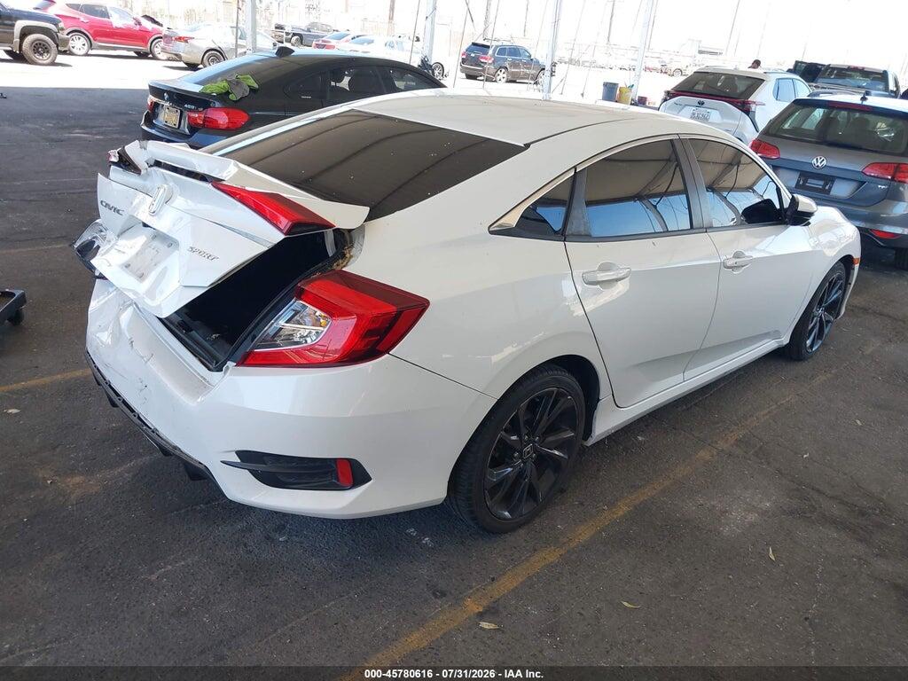 19XFC2F8XLE207520 2020 HONDA CIVIC photo no. 4