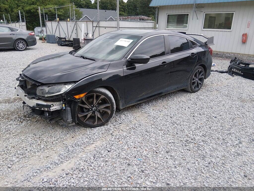2HGFC2F83LH598693 2020 HONDA CIVIC photo no. 2