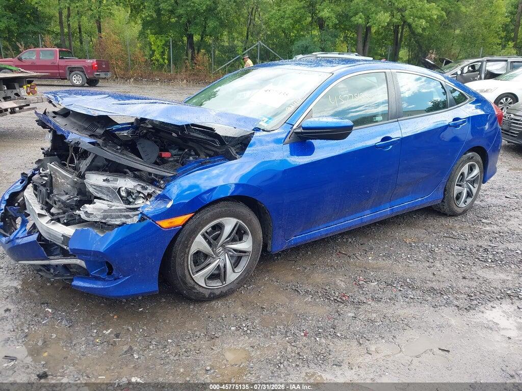 2HGFC2F61LH512411 2020 HONDA CIVIC photo no. 2