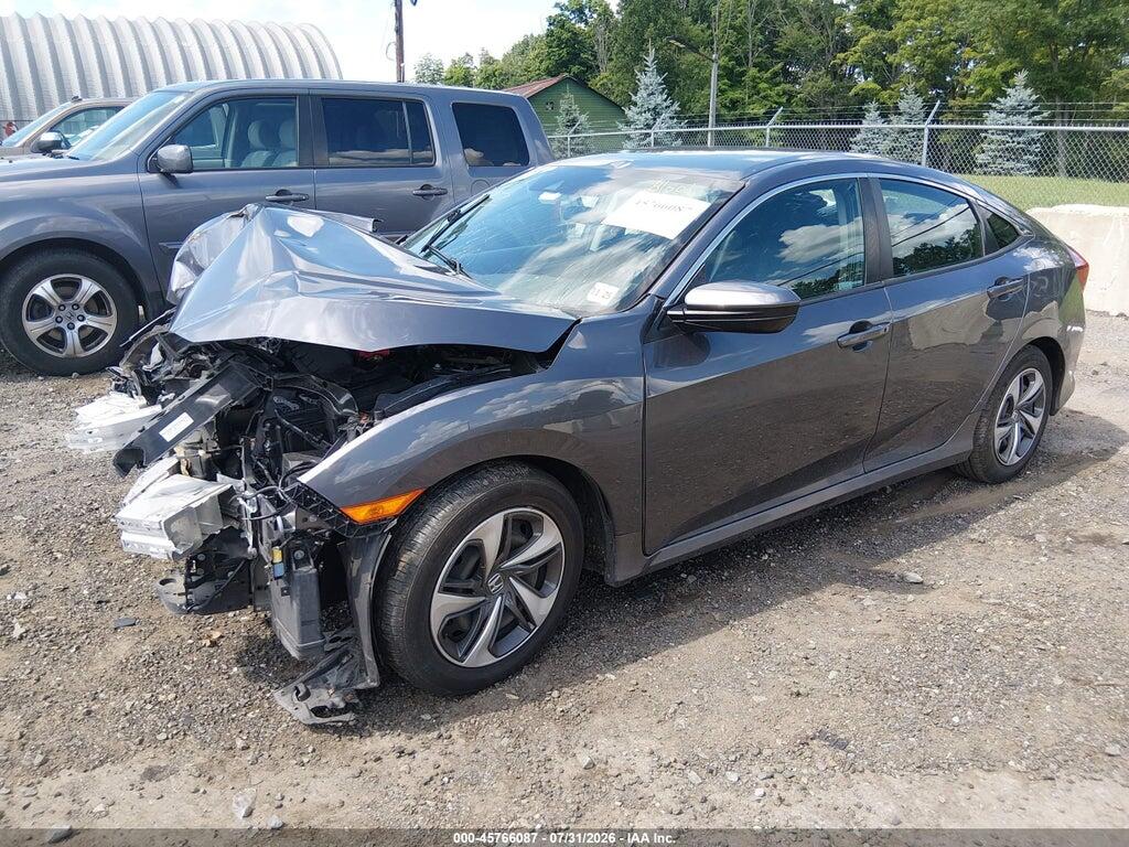 2HGFC2F61LH576884 2020 HONDA CIVIC photo no. 2