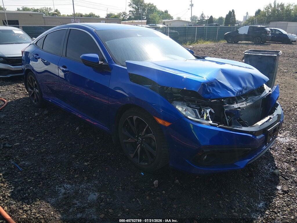 2HGFC2F81LH550447 2020 HONDA CIVIC photo no. 1